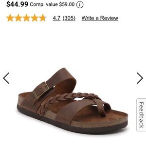 White Mountain Slide Sandal